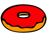 Dibuix Donuts pintat per pol