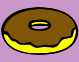 Dibuix Donuts pintat per berta
