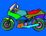 Dibuix Motocicleta pintat per ARNAU CABALLERO