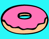 Dibuix Donuts pintat per BERTA