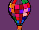 Dibuix Globus aerostàtic pintat per LAIA