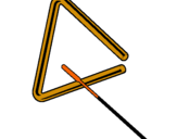 Dibuix Triangle pintat per carla