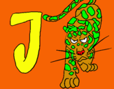 Dibuix Jaguar pintat per Nil Escolà