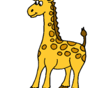 Dibuix Girafa pintat per JANA.X