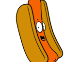 Dibuix Hot dog pintat per vanessa-elena