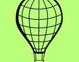 Dibuix Globus aerostàtic pintat per IBAI
