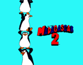 Dibuix Madagascar 2 Pingüins pintat per jOAN