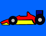 Dibuix Fórmula 1 pintat per bernat