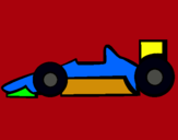 Dibuix Fórmula 1 pintat per JULIA