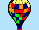 Dibuix Globus aerostàtic pintat per coxaasbura