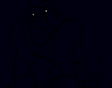Dibuix Goril·la pintat per ROGER