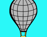 Dibuix Globus aerostàtic pintat per jan