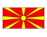 Dibuix República de Macedònia pintat per IARA