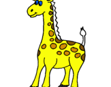 Dibuix Girafa pintat per martina
