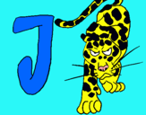 Dibuix Jaguar pintat per judit