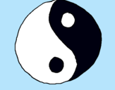 Dibuix Yin yang pintat per ARIADNA VILLEGAS 4B