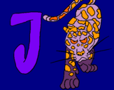 Dibuix Jaguar pintat per raul
