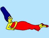 Dibuix Marge pintat per nika.k.k