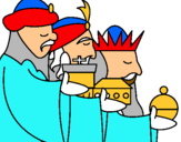 Dibuix Els Reis Mags 3 pintat per judithalferez