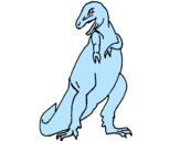 Dibuix Tiranosaurios rex  pintat per geard