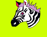 Dibuix Zebra II pintat per enara  llona