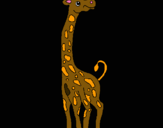 Dibuix Girafa pintat per Marata