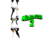 Dibuix Madagascar 2 Pingüins pintat per judit