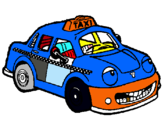 Dibuix Herbie taxista pintat per bruna