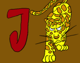 Dibuix Jaguar pintat per Jaume