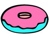 Dibuix Donuts pintat per anònim