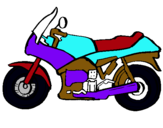 Dibuix Motocicleta pintat per max   ciho   bimbela
