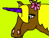 Dibuix Unicorn II pintat per eric