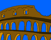 Dibuix Coliseu pintat per jaume i josep maria