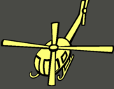 Dibuix Helicòpter V pintat per edgar