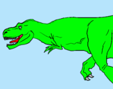 Dibuix Tiranosaure rex pintat per pol  gonzalez