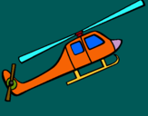 Dibuix Helicòpter de joguina pintat per Dani