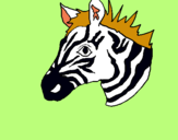 Dibuix Zebra II pintat per tin tan ton