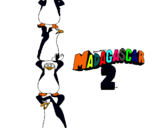 Dibuix Madagascar 2 Pingüins pintat per Els pingüins d Madagascar