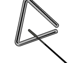 Dibuix Triangle pintat per triangle