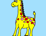 Dibuix Girafa pintat per ARNAU   G