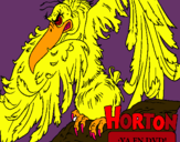 Dibuix Horton - Vlad pintat per ana