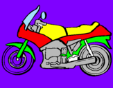 Dibuix Motocicleta pintat per sergi
