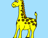 Dibuix Girafa pintat per Anna