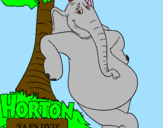Dibuix Horton pintat per REX