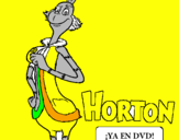 Dibuix Horton - Alcalde pintat per Gorka