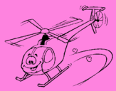 Dibuix Helicòpter pintat per Laia