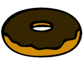 Dibuix Donuts pintat per eva