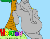 Dibuix Horton pintat per laura m