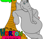 Dibuix Horton pintat per ariadna 