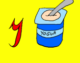 Dibuix Iogurt pintat per NASTIA